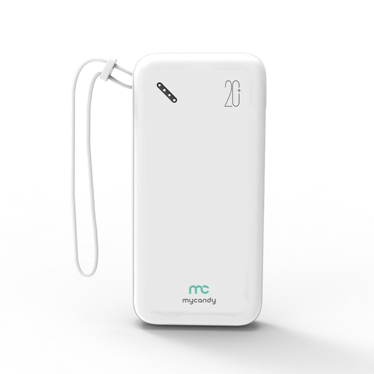 20,000 mAh Fast Charging Powerbank White