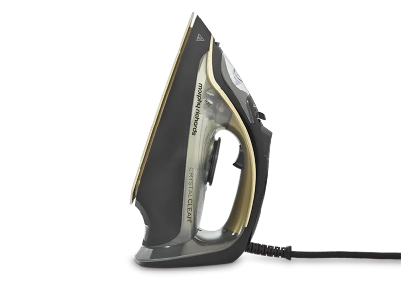 Crystal Clear 2400W Steam Iron Gold