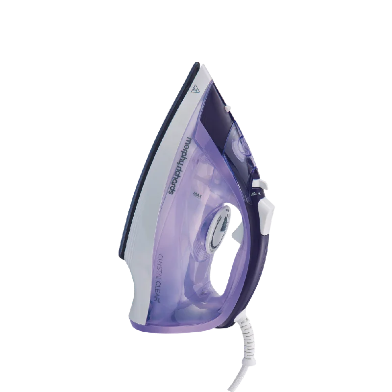 Crystal Clear 2400W Steam Iron Purple